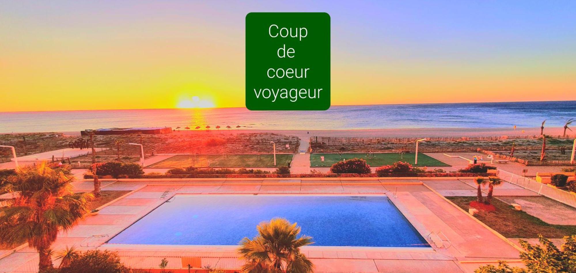 1Ere Ligne Mer Piscine Parking Gratuit Le Barcarès المظهر الخارجي الصورة